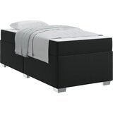  Krevetna konstrukcija Crna 90 x 190 cm tkanina | shoptok.hr