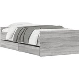  Okvir za krevet s ladicama boja hrasta 75x190 cm za jednu osobu | shoptok.hr
