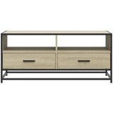  Stolić za kavu boja hrasta 100 x 50 x 45 cm od drva i metala | shoptok.hr