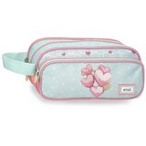 Enso HEARTS prazna pernica sa 3 pregrade - mint Cene