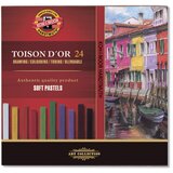  Suve pastele SOFT TOISON D OR - 24 kom (suve pastele KOH-I-NOR) Cene