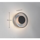  Mat crna LED zidna lampa s mogućnosti zatamnjivanja ø 22 cm Celeste – | shoptok.hr