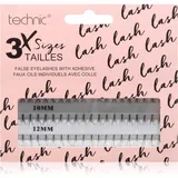Individual False Eyelashes šopaste lepilne trepalnice 60 kos
