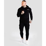 GymBeam muški duks TRN Black 72877