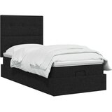  od pjene s madracem i LED-om Crna 80 x 200 cm Tkanina | shoptok.hr