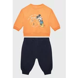 OVS Komplet majica in hlače 1756978 Oranžna Regular Fit