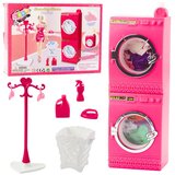  Laundry Set Washing Machine Dryer Hanger Basket Pink | Shoptok.si
