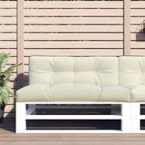  Jastuk za palete krem 120 x 40 x 12 cm od tkanine | Eponuda.com