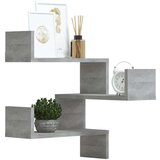 vidaXL Kutne zidne police 2 kom hrast sonoma 40 x 40 x 50 cm drvene | shoptok.hr