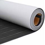  Prostirka za čamce Prugasti Tamno siva i bijela 240 x 60 cm EVA | shoptok.hr