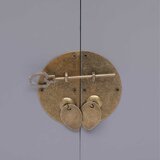 Noćni ormarić sivi 38 x 28 x 52 cm od drva paulovnije | Eponuda.com