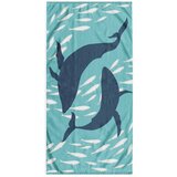 DecoKing Modra brisača za plažo 90x180 cm Dolphin - DecoKing | Shoptok.si