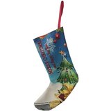 WALLXPERT Božićna ukrasna čarapa Crp010, 35x18 cm, Šarena Cijene