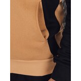 DStreet Bluza męska rozpinana za stójką kamelowa | shoptok.hr