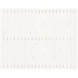  Zidno uzglavlje bijelo 140x3x110 cm od masivne borovine | shoptok.hr