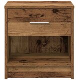 Noćni ormarići 2 kom s ladicama staro drvo 39x28x41 cm - Staro drvo 2 | shoptok.hr