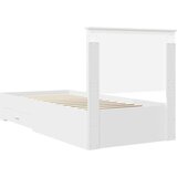  Konstrukcija postelje Bela 90 x 190 cm Konstruiran les, (5000104189) | Shoptok.si
