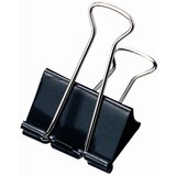 Q-Connect Foldback sponke 25mm črne 10 kos 01283, (20472571) | Shoptok.si