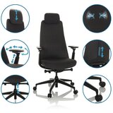 MID.YOU Pisarniški Stol Yucano, Črna | Shoptok.si