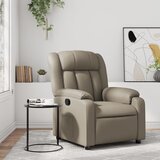 Maison Chic Naslanjač - Relax naslanjač kapučino barve umetno usnje, (22061678) | Shoptok.si