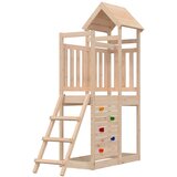  Igraći Toranj Smeđa 110,5 x 52,5 x 214 cm Čvrsto borovo drvo | shoptok.hr