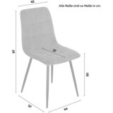 Mömax stol nino, siva | Shoptok.si