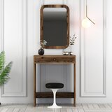 Woody Fashion Stol za šminkanje 70x40x84.7cm Orah Cijene