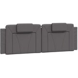  Okvir za krevet Viana bez madraca sivi 160x200 cm od umjetne kože | shoptok.hr