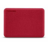 Hard disk TOSHIBA Canvio Advance HDTCA20ER3AAH eksterni/2TB/2.5"/USB 3.2/crvena | Eponuda.com
