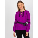 LAKERTA Blouse-LK-BZ-506122.35X-purple | Shoptok.si