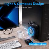 ELUTENG 140 mm USB ventilator za PC in igralne konzole | Shoptok.si