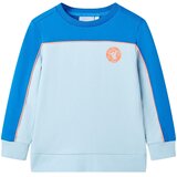  Dječja topla majica jarkoplava i svjetloplava 116 | shoptok.hr