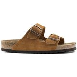 Birkenstock Arizona SF Suede Leather Narrow - Mink Smeđa | shoptok.hr