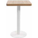Bistro stol svjetlosmeđi 50 x 50 cm MDF | shoptok.hr