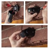  Spoljašnji PIR senzor pokreta i sumraka 1200W/230V IP65, crne boje | Eponuda.com