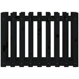  Povišena vrtna gredica crna 100x50x70 cm masivna borovina | Eponuda.com