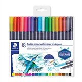 Staedtler Flomaster akvarel Desgn Journey, obostrani, 18 komada | shoptok.hr