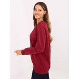 RELEVANCE Blouse-RV-BZ-A876.52-burgundy | Shoptok.si