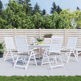  Jastuci za vrtne stolice 6 kom sivi 50 x 50 x 4 cm od tkanine | shoptok.hr