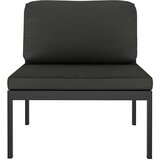  Modularna srednja sofa s jastucima aluminijska antracit | shoptok.hr