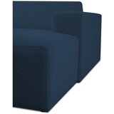 Scandic Temno moder modul za sedežno garnituro iz tkanine bouclé (desni kot) Roxy – | Shoptok.si