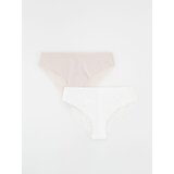 Reserved komplet 2 bikini spodnjih hlačk - ebenovina Cene