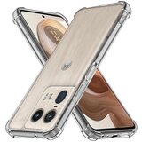 Techsuit Shockproof Clear Silicone prozorna maskica odporna na udarce za Motorola Edge 50 Ultra | Shoptok.si