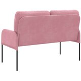  Sofe s jastukom 110cm Ružičasta Šperploča - Ružičasta 110 cm | shoptok.hr