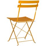  Sklopiva stolica za vrt 2 pcs Gorušica 42 x 46 x 82cm Metal | shoptok.hr