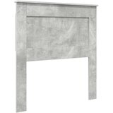  Okvir za krevet s uzglavljem Betonska siva 100 x 200 cm | shoptok.hr