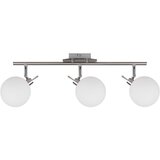 Candellux Lighting stropna svetilka v srebrni barvi s steklenim senčnikom 12x62 cm ghost - candellux lighting Cene