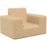 The Living Store Otroški kavč krem mehak pliš - Otroška Sedežna Garnitura, (21419640) | Shoptok.si