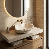 Rea Umivalnik na podstavku Isla Warm Beige | Shoptok.si