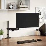 vidaXL Enotna nosilec za monitor za do 27'' zaslon plinska vzmet 10 kg | Shoptok.si